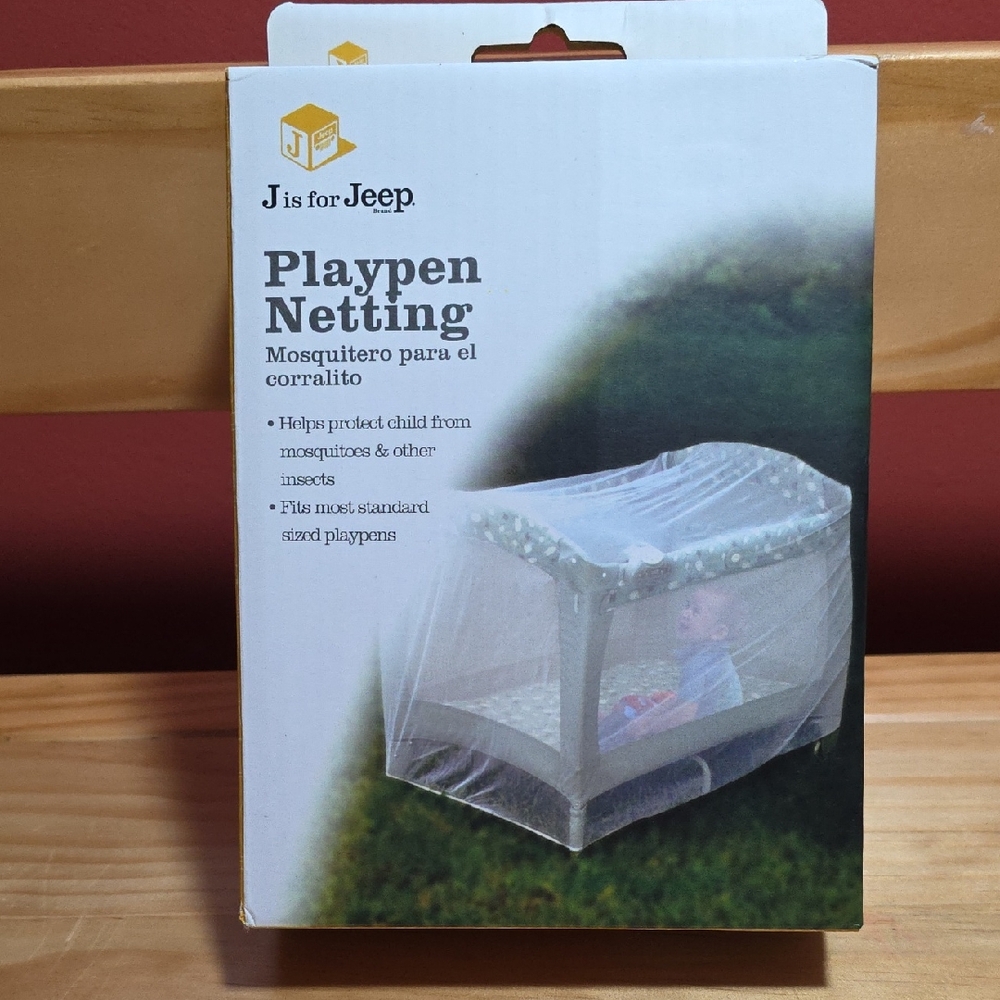 Jeep Playpen Netting - White